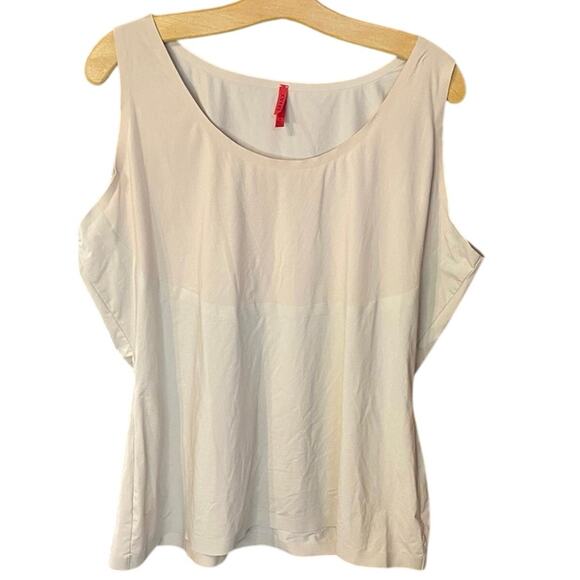 SPANX nude Sleeveless Shaping camisole cami tank Top 3X plus size shapewear - Picture 1 of 5
